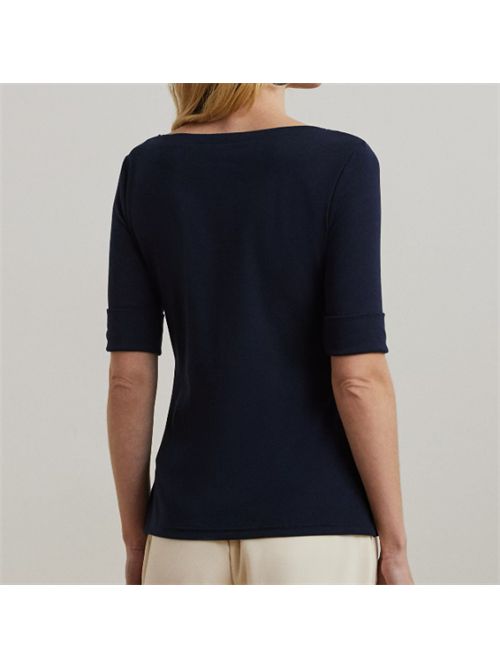 JUDY-ELBOW SLEEVE-KNIT LAUREN RALPH LAUREN | 200654963079410 NAVY